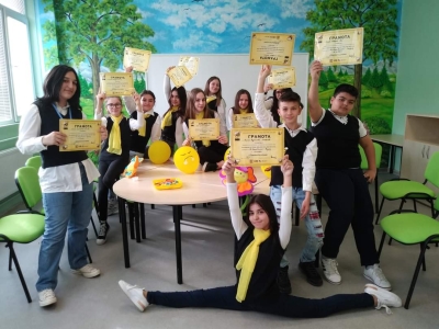 Училищен кръг на състезанието Spelling Bee